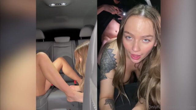 Zoe Rhode BGG Threesome Sex Tape In Car